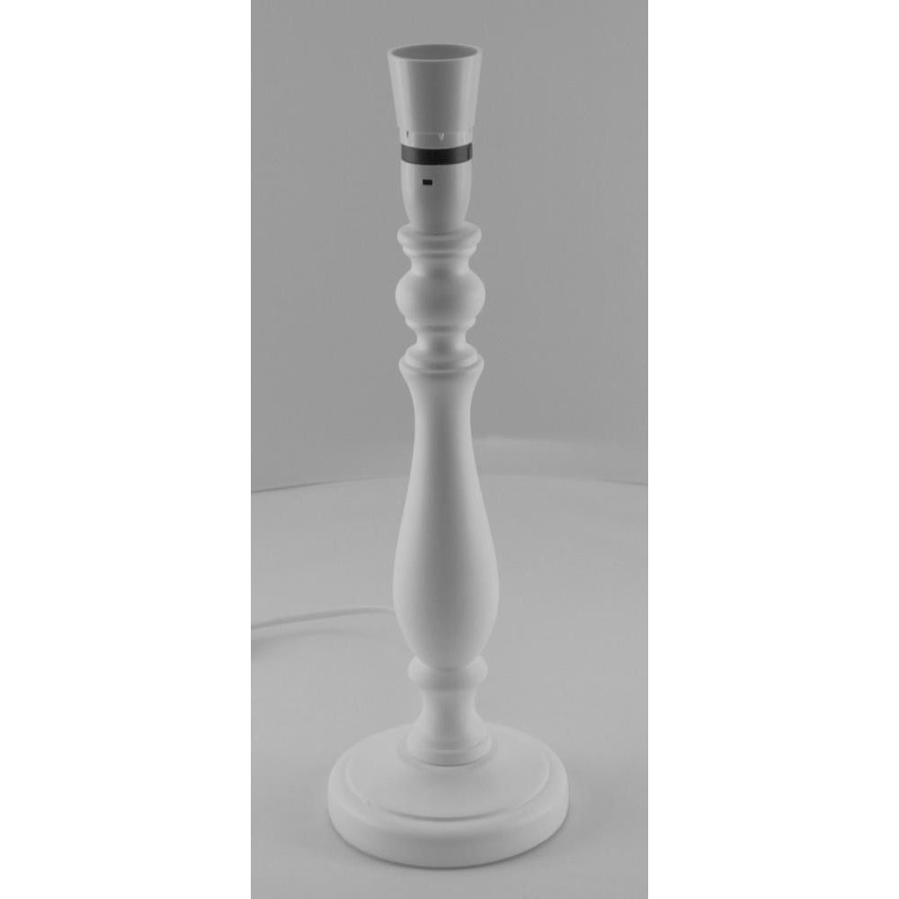 Wooden Table Lamp White